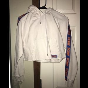 Forever 21 crop top hoodie